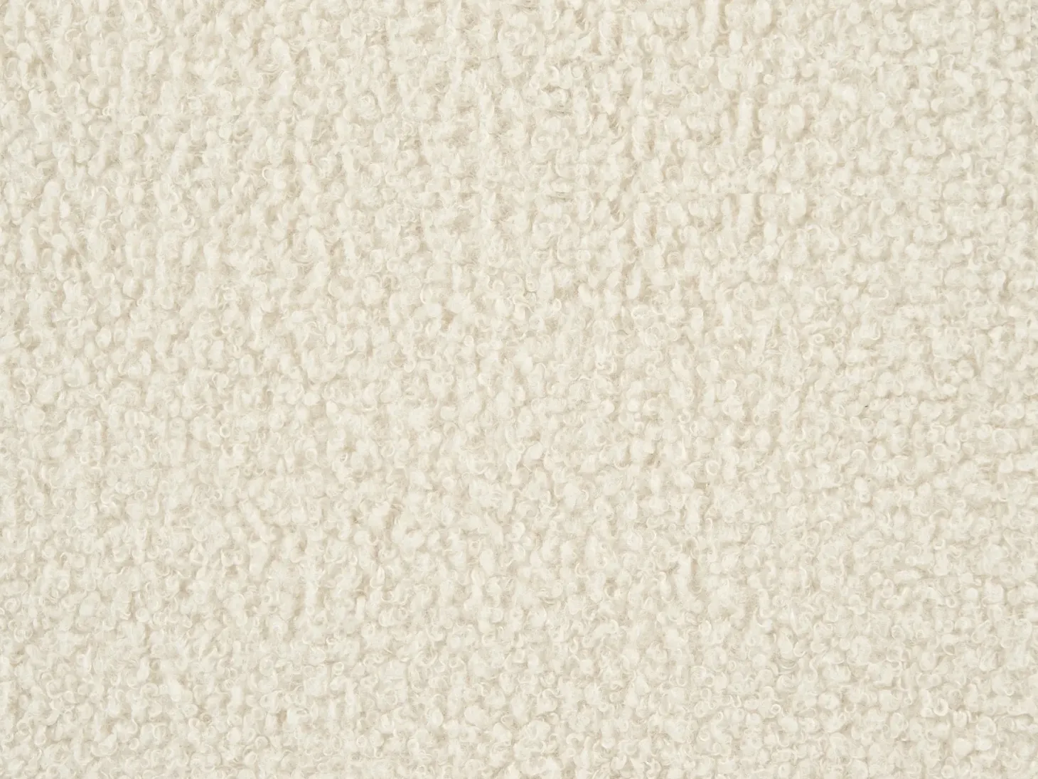 Sofa 2 personers MOVIK Boucle Cremehvid