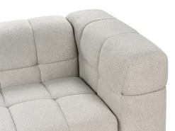 Sofa 3 personers MULLOLA Boucle Grå