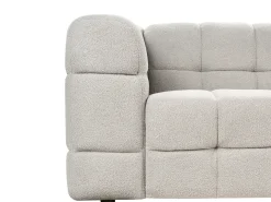 Sofa 3 personers MULLOLA Boucle Grå