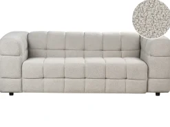 Sofa 3 personers MULLOLA Boucle Grå