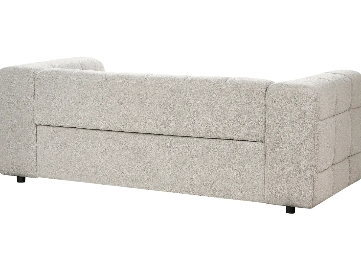Sofa 3 personers MULLOLA Boucle Grå