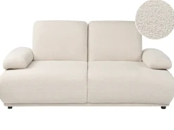 Sofa 2 personers NACKA Boucle Cremehvid