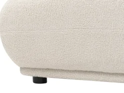Sofa 3 personers NACKA Boucle Cremehvid