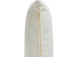Sofa 4 personers NENOLA Boucle Cremehvid