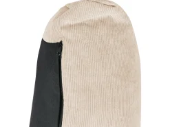 Sofa 3 personers NIVALA Fløjl Beige
