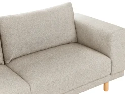 Sofa 3 personers NIVALA Lys Beige