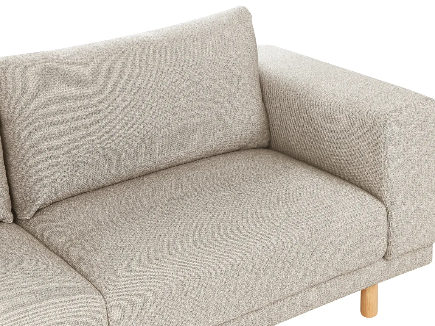 Sofa 3 personers NIVALA Lys Beige