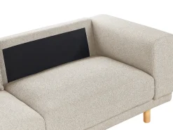 Sofa 3 personers NIVALA Lys Beige