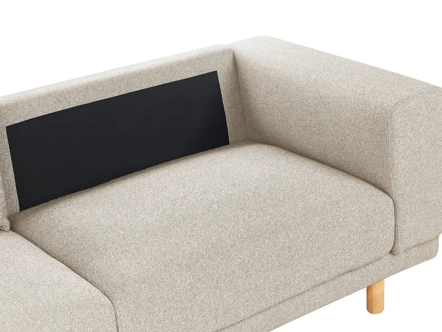 Sofa 3 personers NIVALA Lys Beige