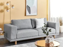 Sofa 3 personers NIVALA Lysegrå