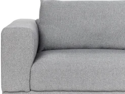 Sofa 3 personers NIVALA Lysegrå
