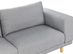 Sofa 3 personers NIVALA Lysegrå