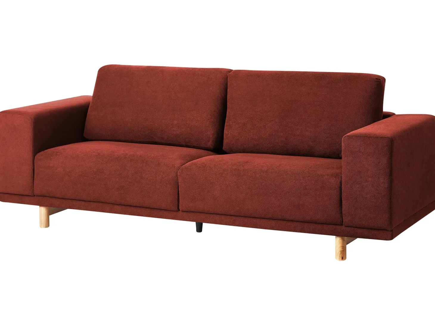 Sofa 3 personers NIVALA Rød