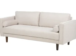 Sofa 3 personers NURMO Lys Beige