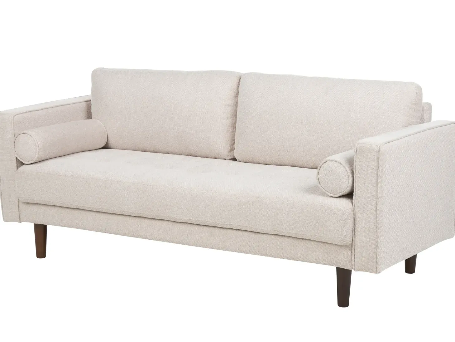 Sofa 3 personers NURMO Lys Beige