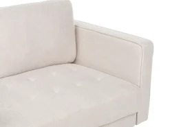 Sofa 3 personers NURMO Lys Beige