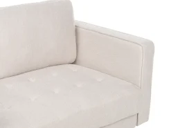 Sofa 2 personers NURMO Lys Beige