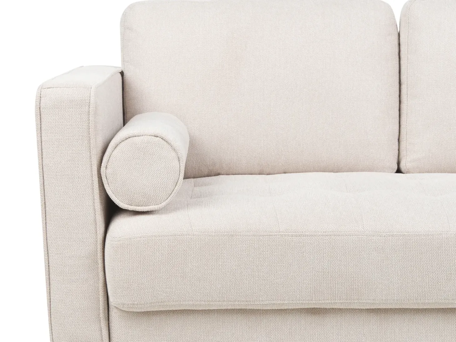 Sofa 2 personers NURMO Lys Beige