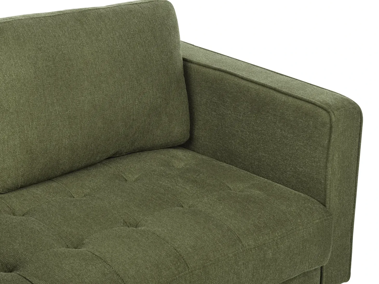Sofa 3 personers NURMO Mørkegrøn