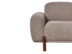 Sofa 2 personers ODNES Boucle Brungrå