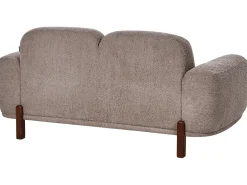 Sofa 2 personers ODNES Boucle Brungrå