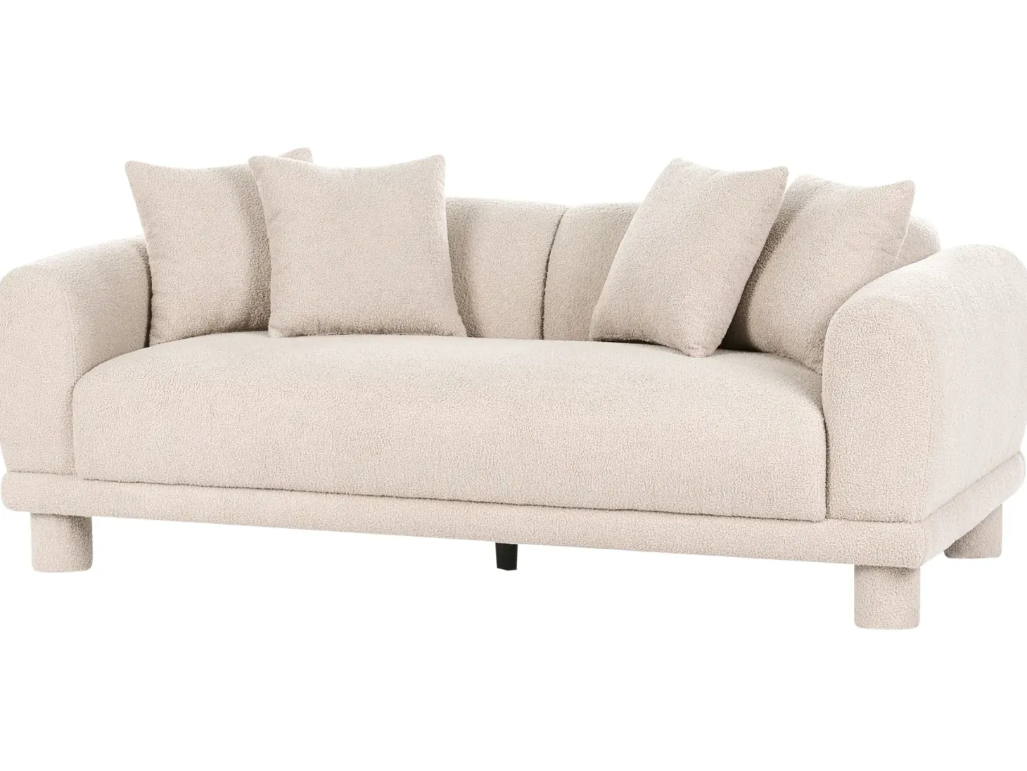Sofa 3 personers PORI Boucle Beige