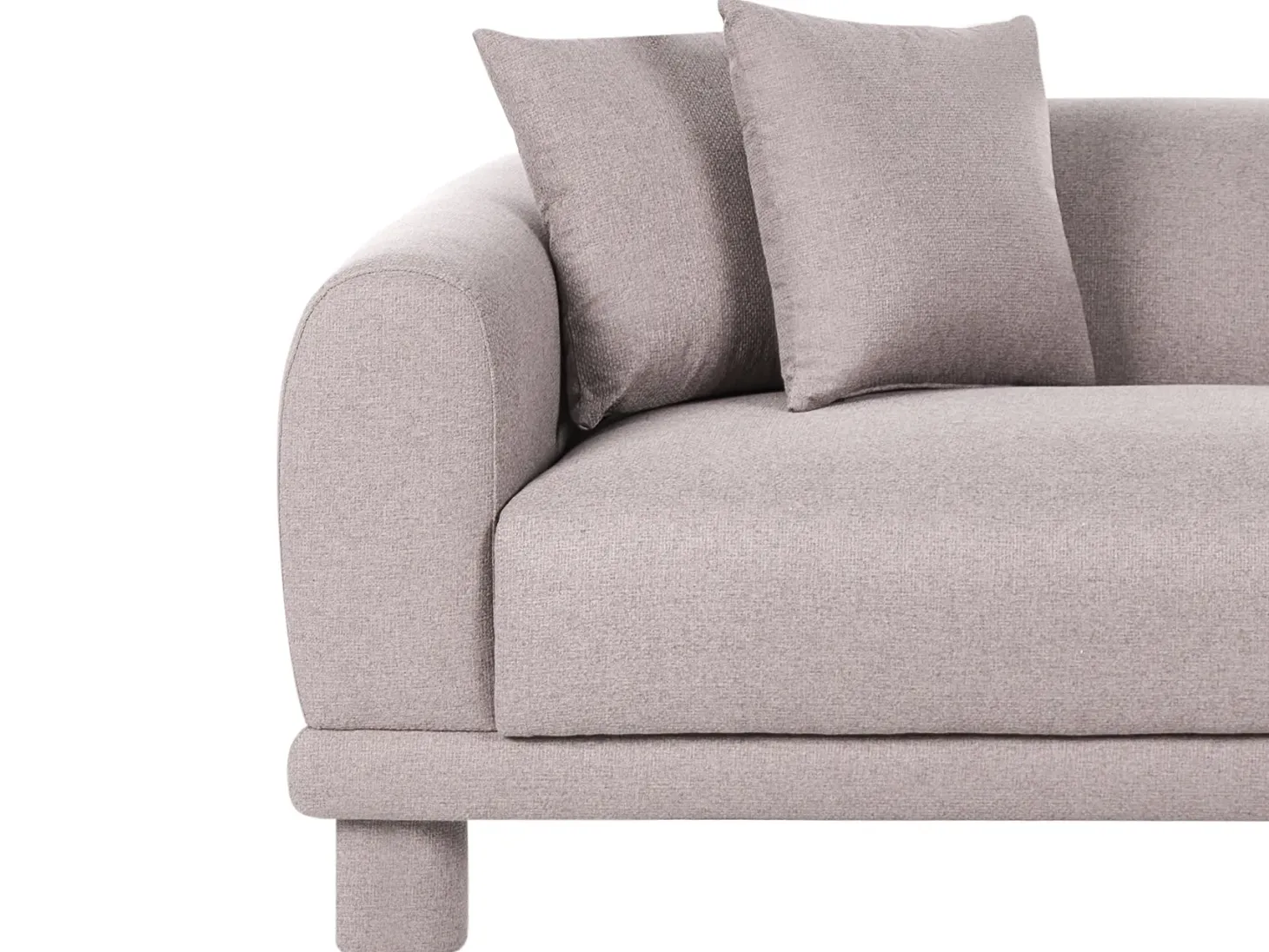 Sofa 3 personers PORI Brungrå