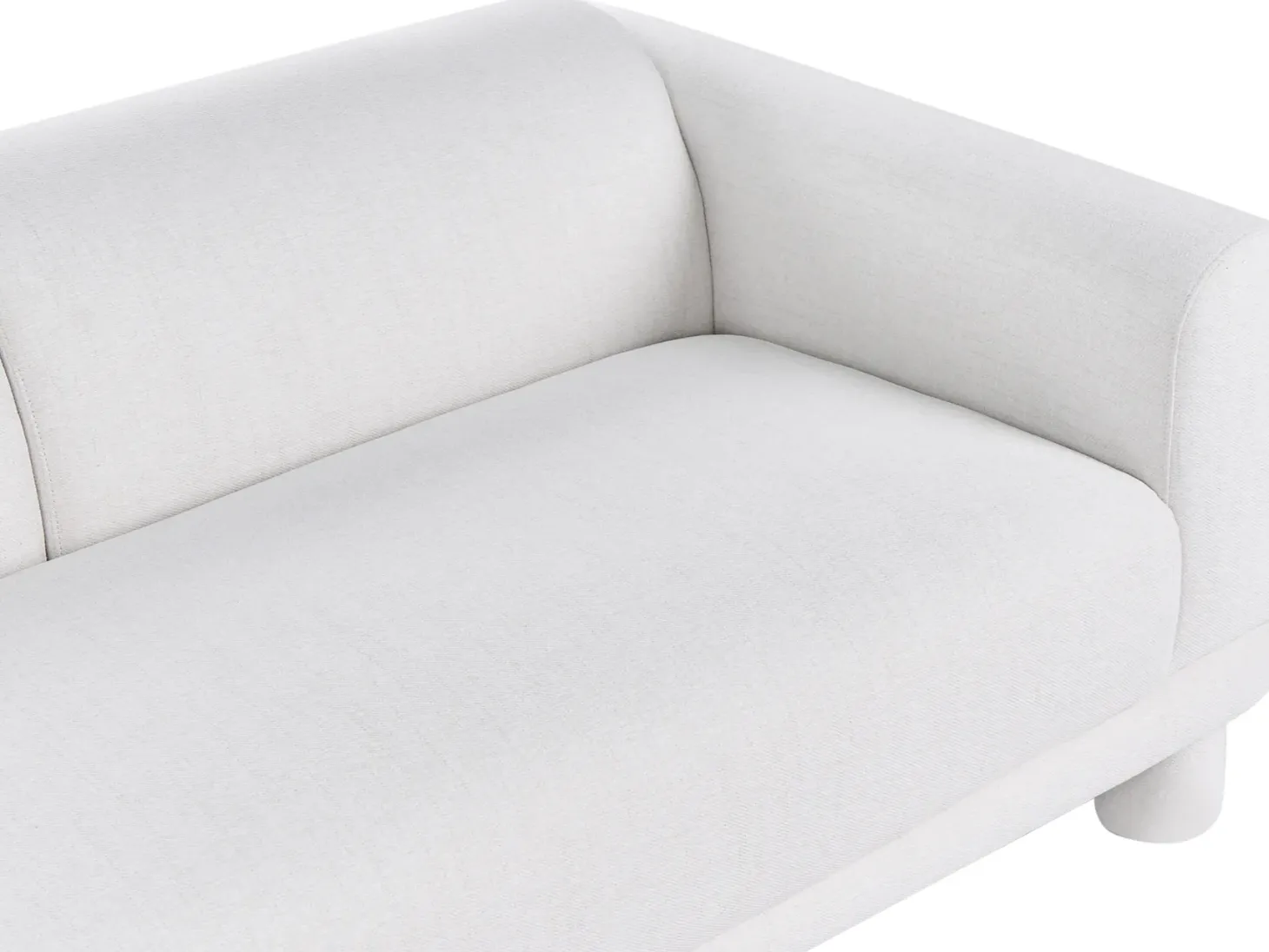 Sofa 3 personers PORI Cremehvid