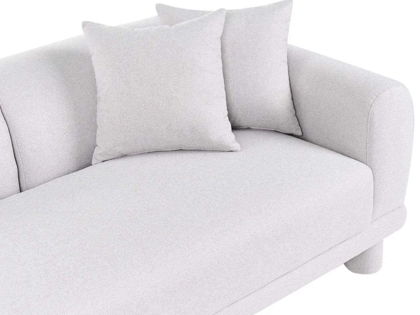 Sofa 3 personers PORI Lysegrå
