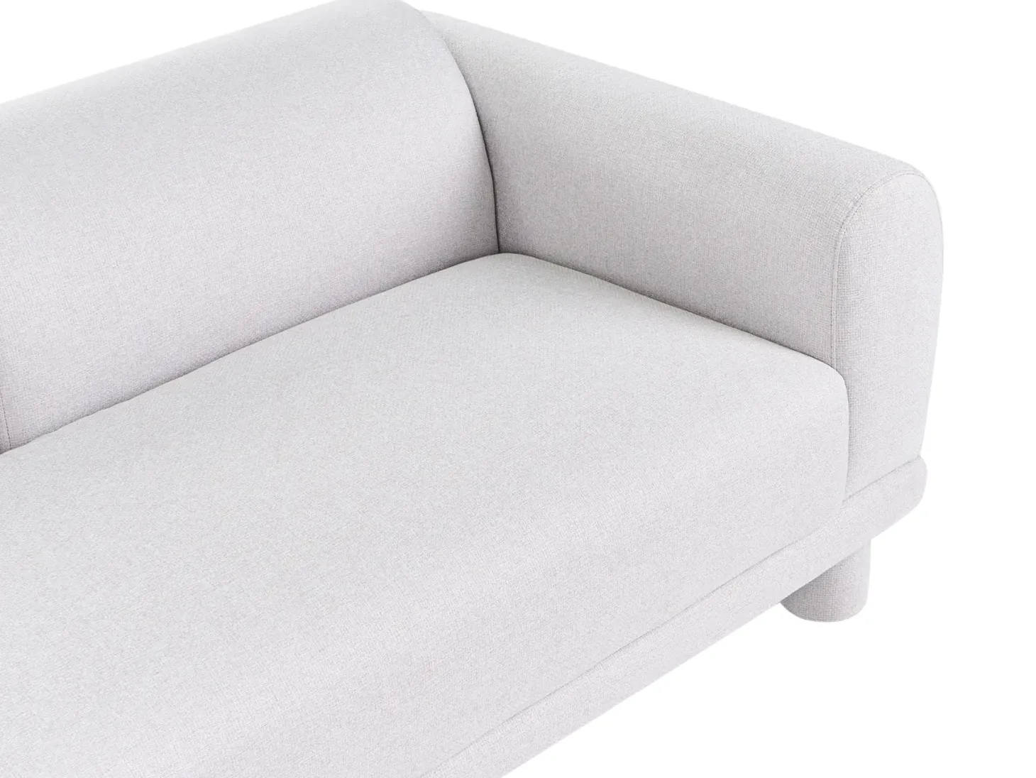 Sofa 3 personers PORI Lysegrå
