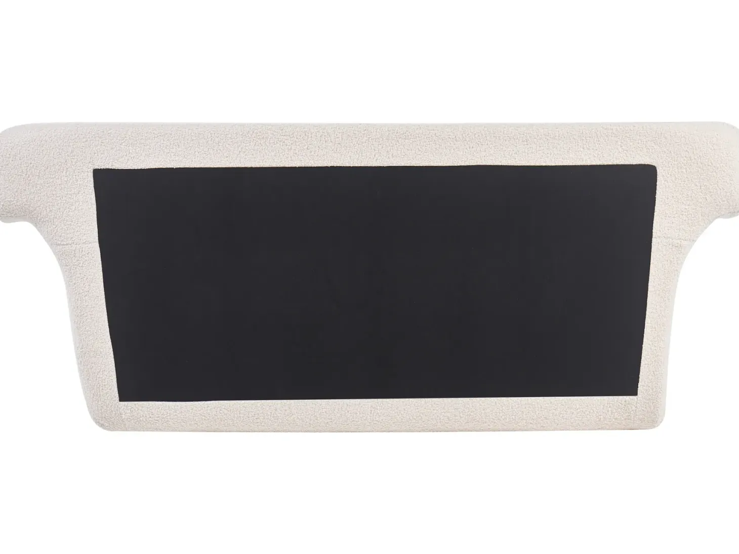 Sofa 2 personers RATTVIK Boucle Cremehvid