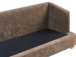 Sofa 3 personers RATTVIK Chenille Brun