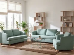 Sofa 3 personers RATTVIK Lysegrøn