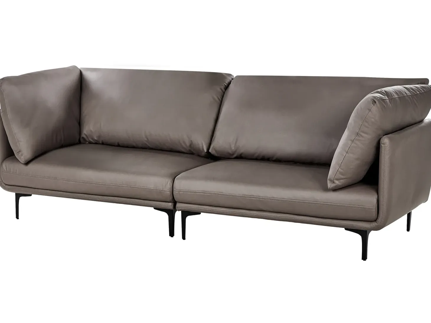 Sofa 3 personers REVSNES Brun