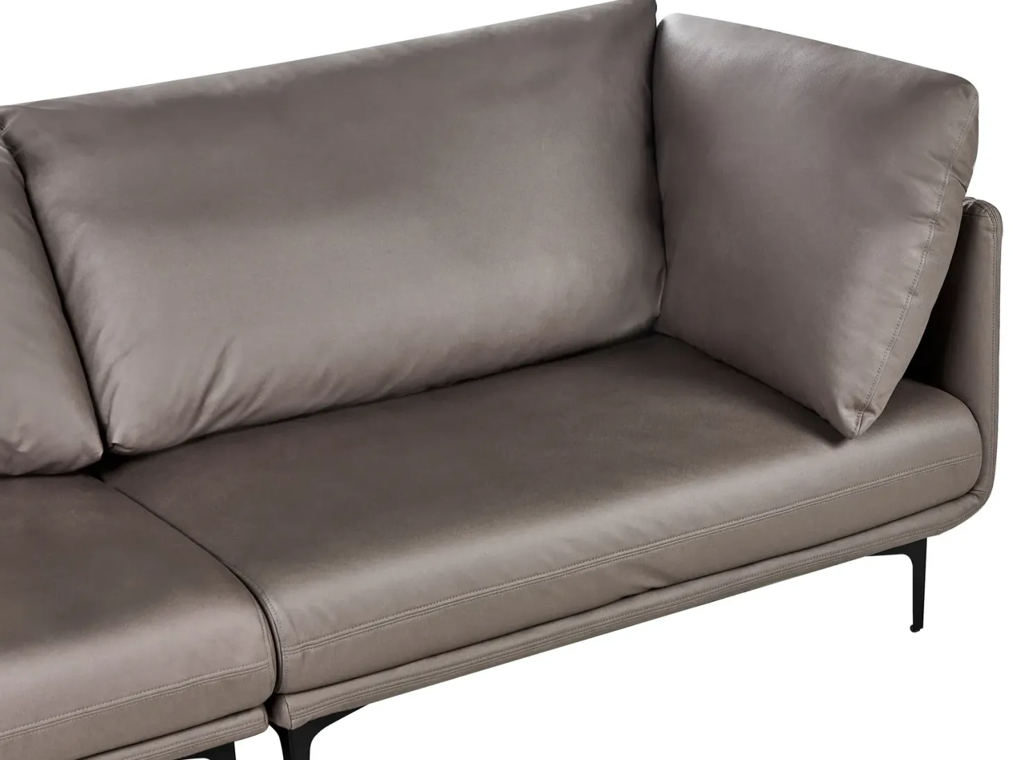 Sofa 3 personers REVSNES Brun