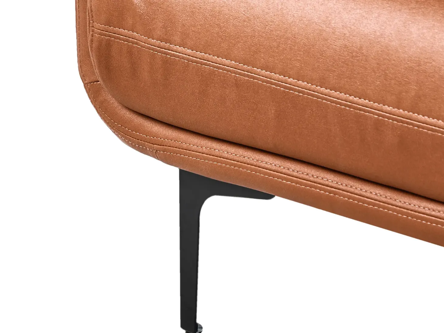 Sofa 3 personers REVSNES Guldbrun