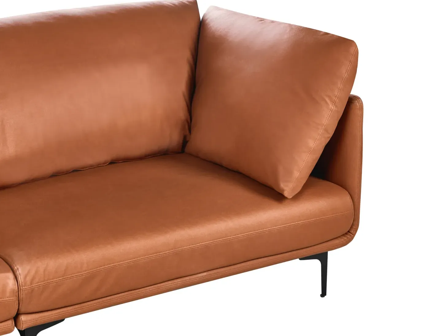 Sofa 3 personers REVSNES Guldbrun