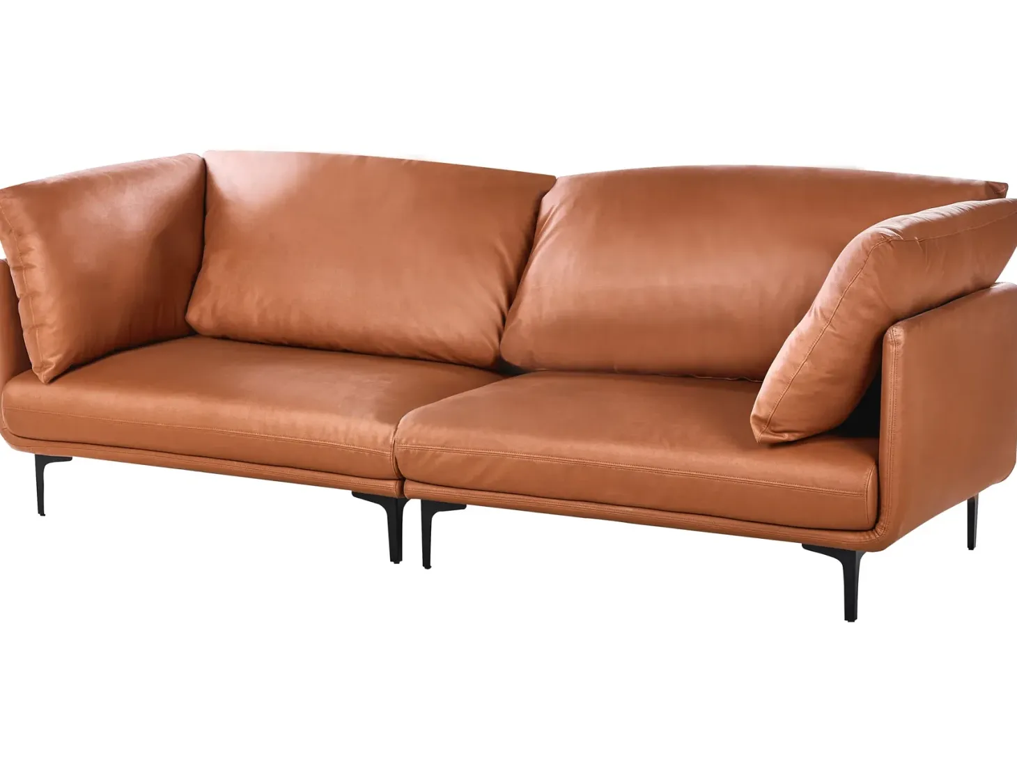 Sofa 3 personers REVSNES Guldbrun