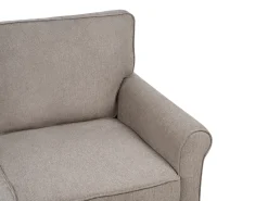 Sofa 3 personers RONNEBY Lysebrun