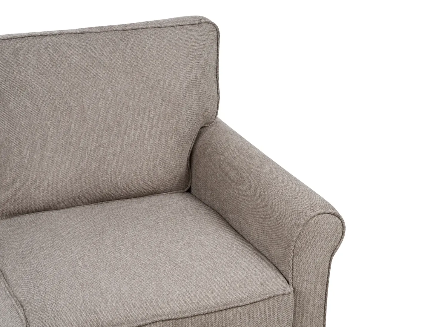 Sofa 3 personers RONNEBY Lysebrun
