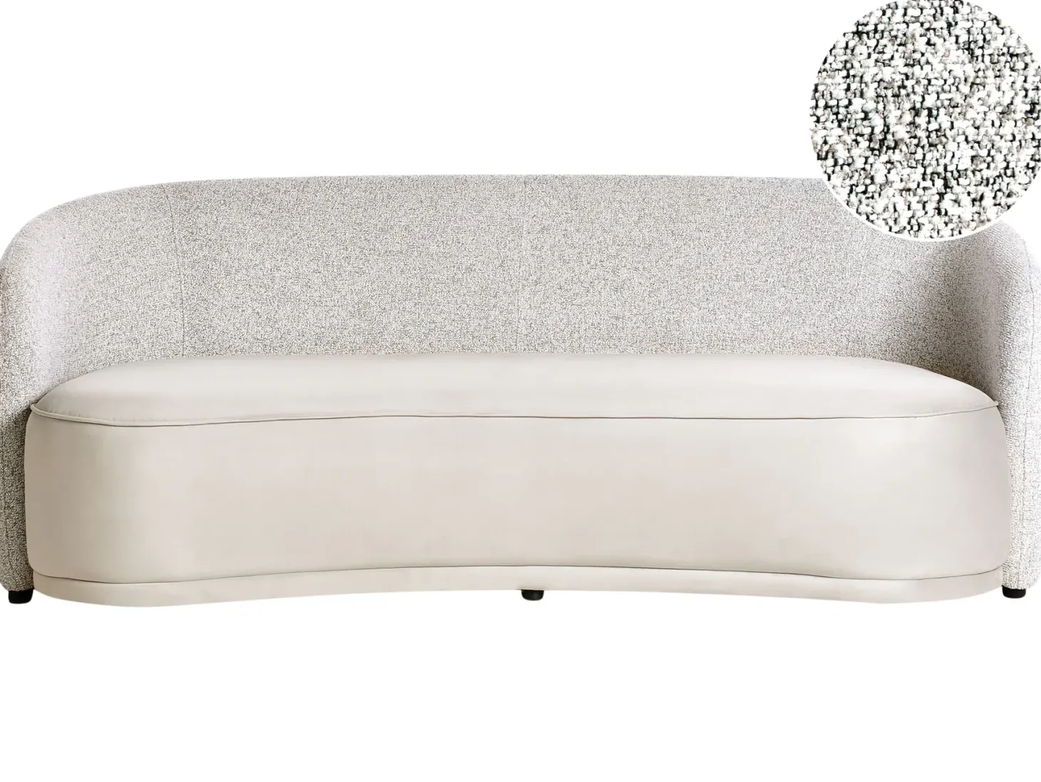 Sofa 3 personers ROSET Lys Beige