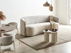 Sofa 3 personers ROSET Lys Beige