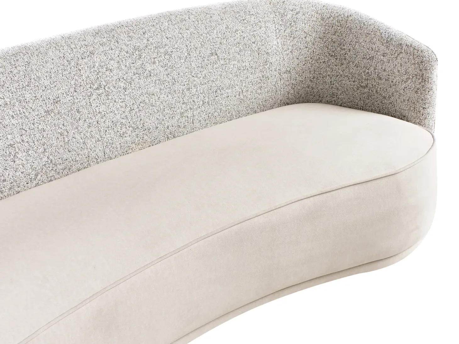 Sofa 3 personers ROSET Lys Beige