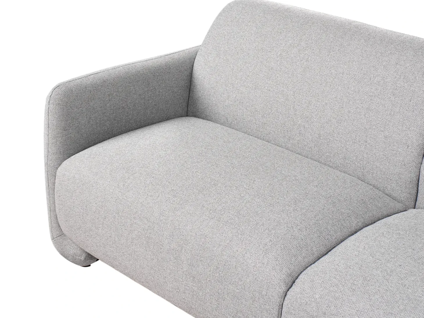 Sofa 3 personers SALAND Grå