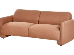 Sofa 3 personers SALAND Guldbrun