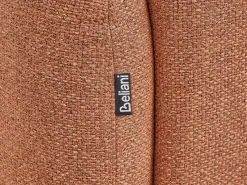 Sofa 3 personers SALAND Guldbrun