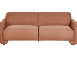 Sofa 3 personers SALAND Guldbrun