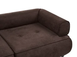 Sofa 3 personers SALLA Mørkebrun