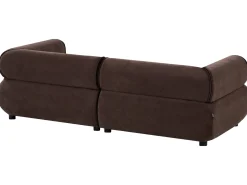 Sofa 3 personers SALLA Mørkebrun