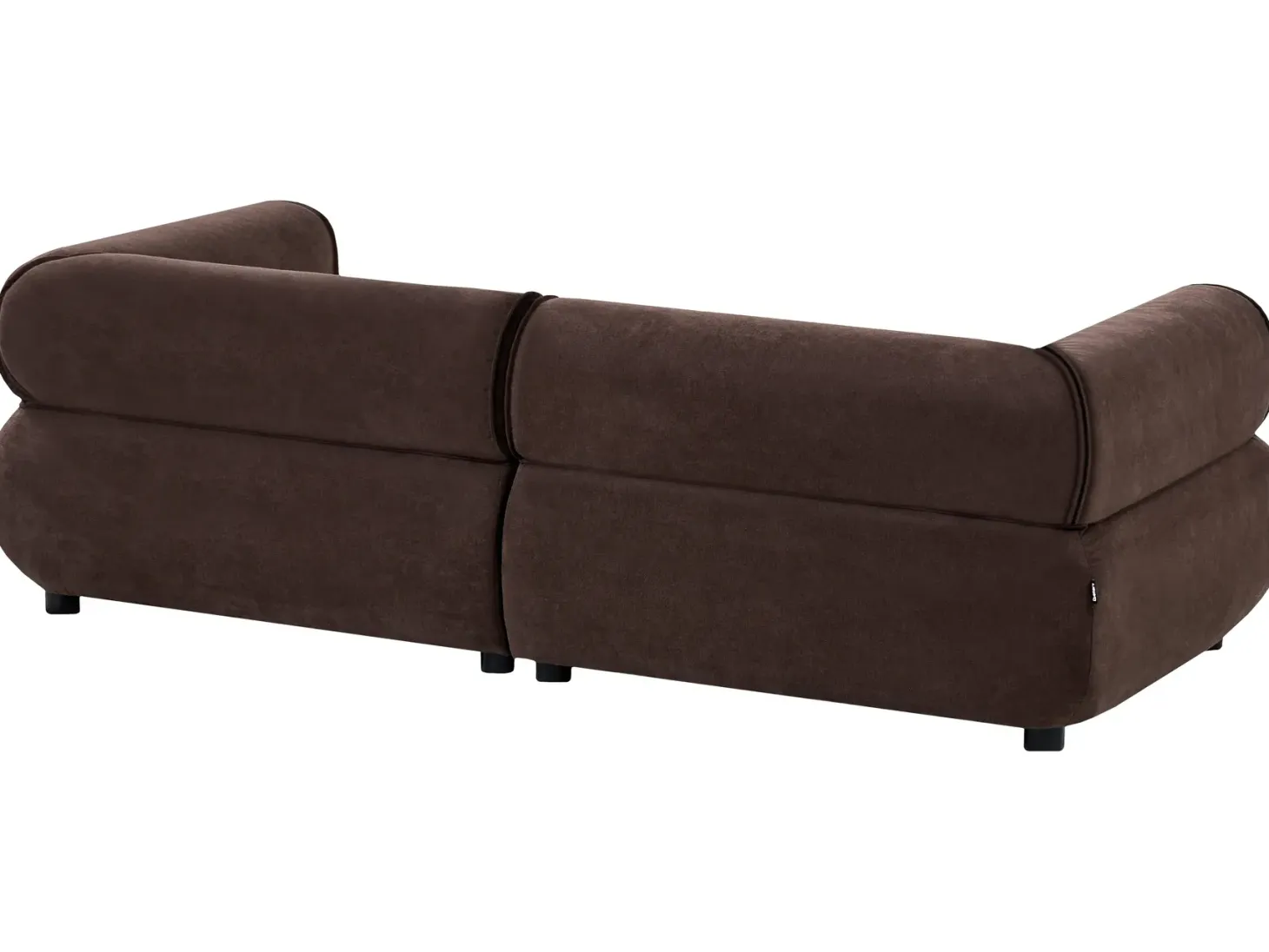 Sofa 3 personers SALLA Mørkebrun